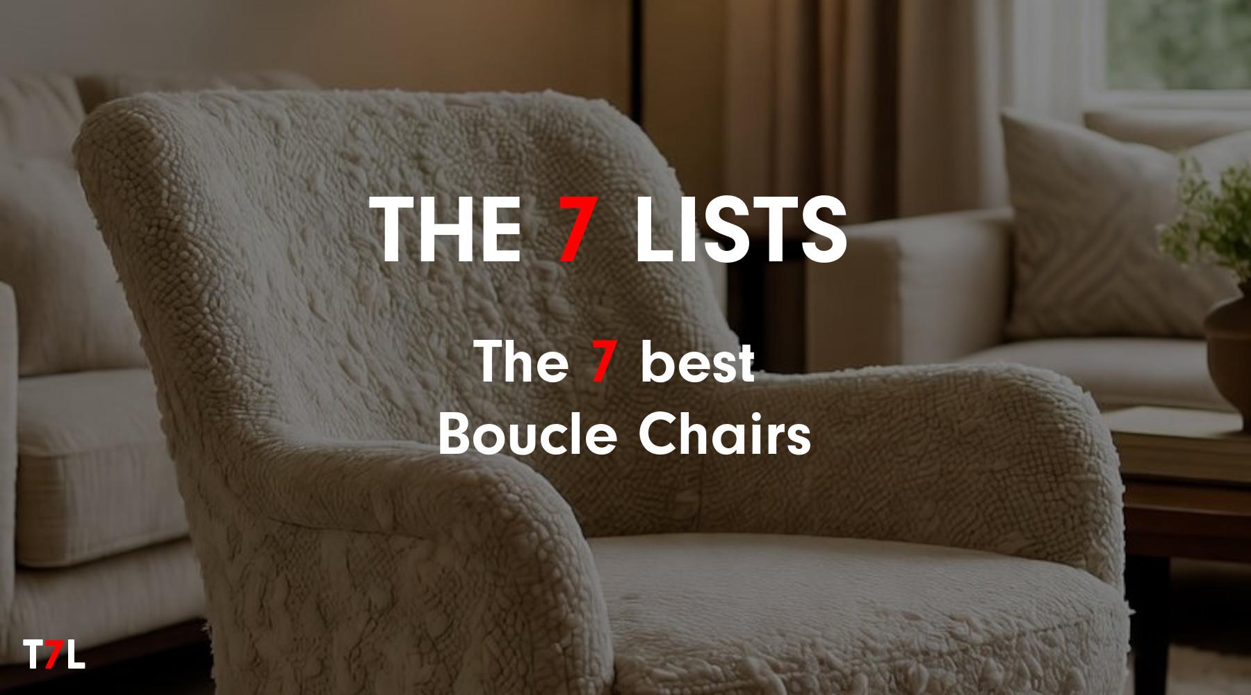 The 7 best Boucle Chairs