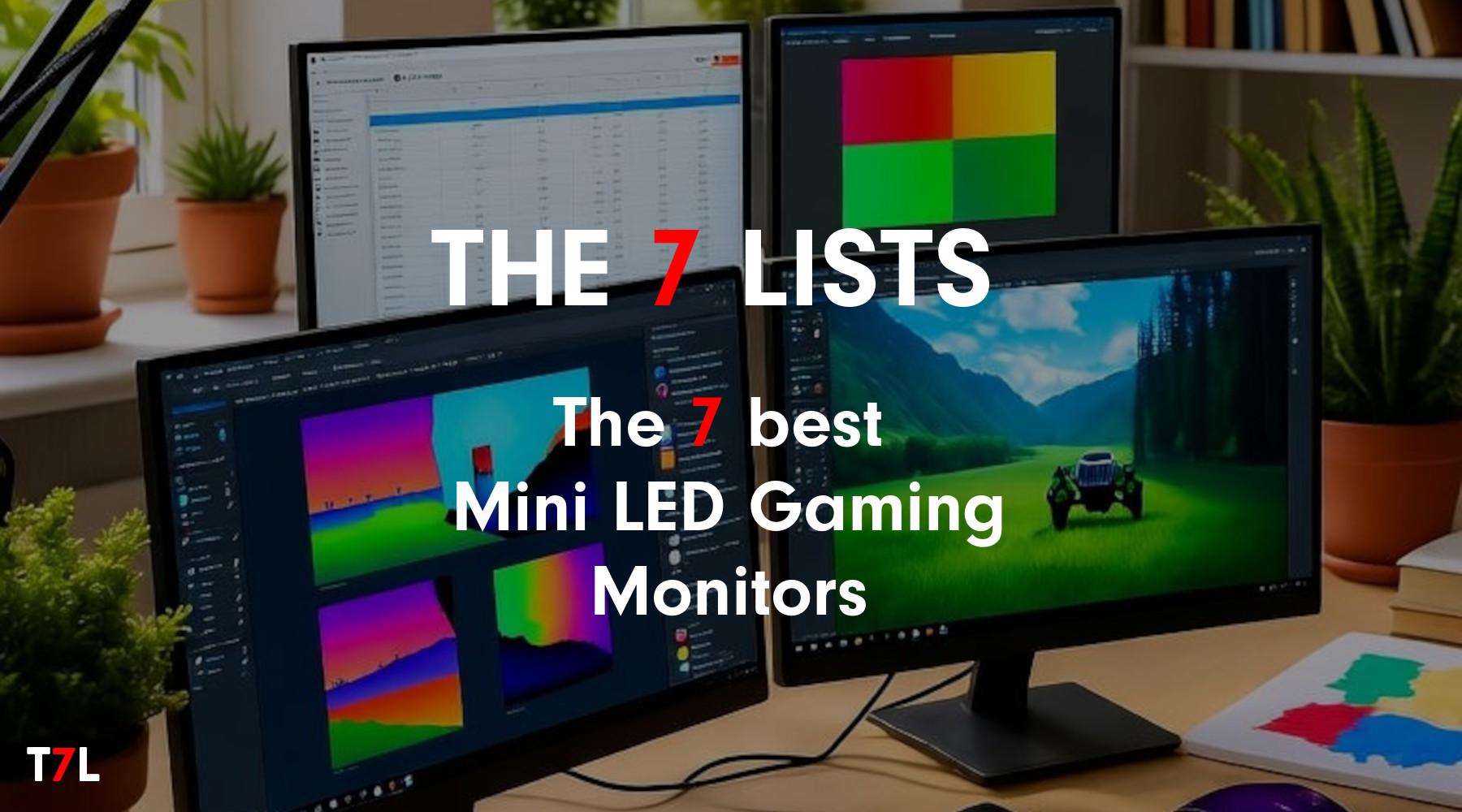 mini LED gaming monitors